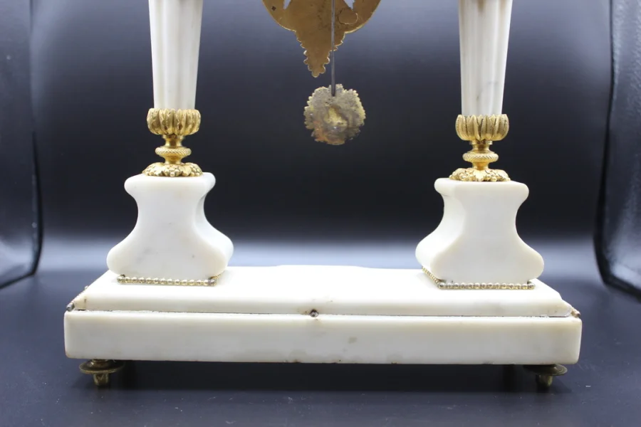 LOUIS XVI PERIOD PORTICO CLOCK