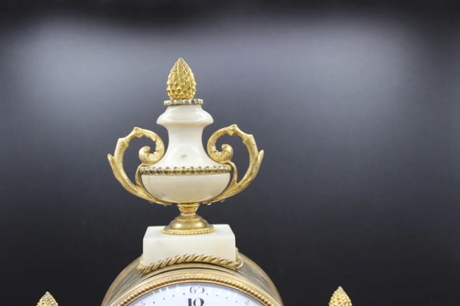 LOUIS XVI PERIOD PORTICO CLOCK