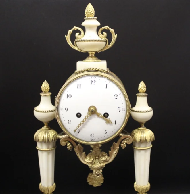 LOUIS XVI PERIOD PORTICO CLOCK
