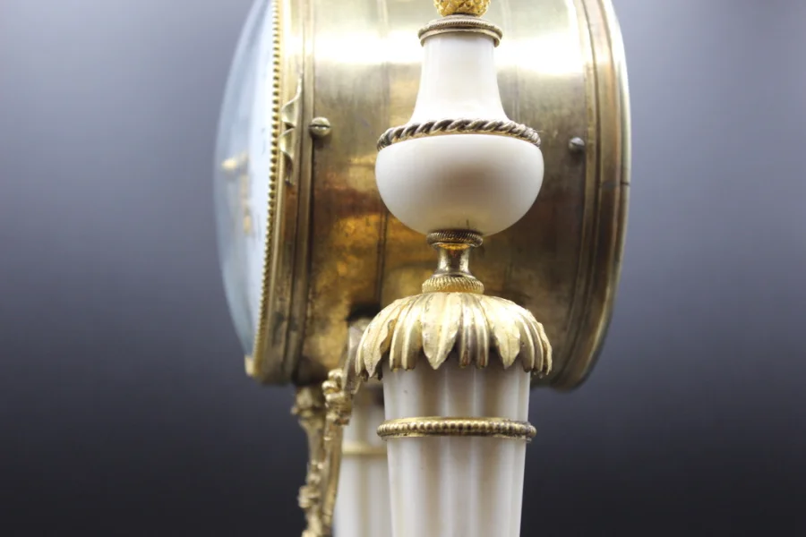 LOUIS XVI PERIOD PORTICO CLOCK
