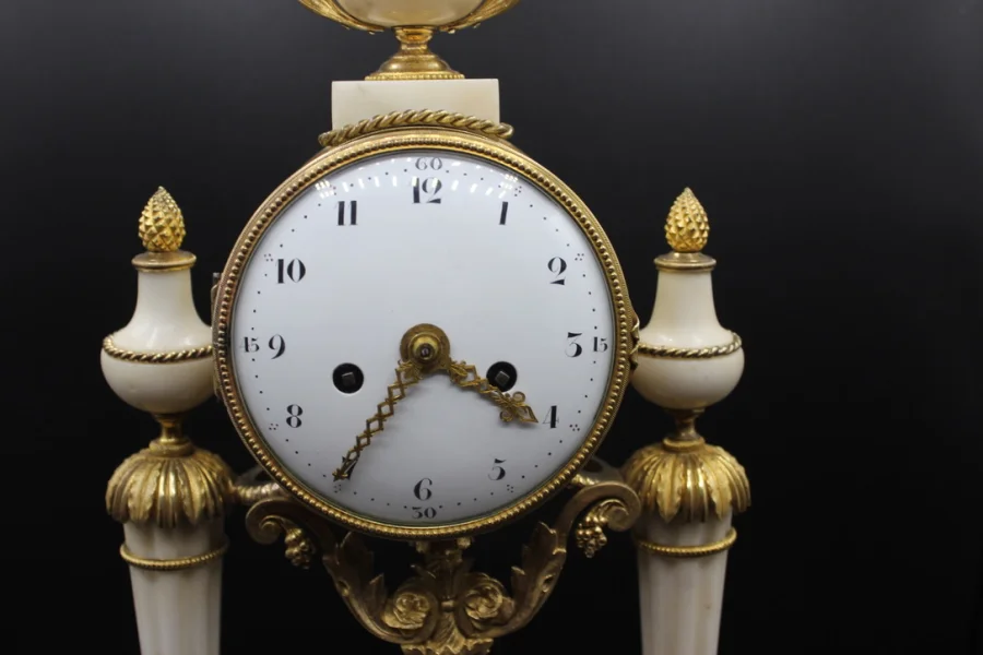 LOUIS XVI PERIOD PORTICO CLOCK