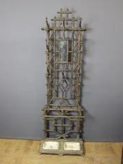 Porte Manteau En Fonte à l'Imitation Du Bambou Vers 1900