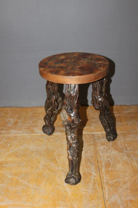 TABLE AND STOOLS