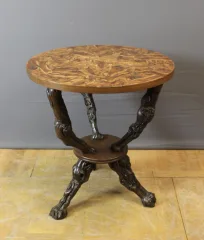 TABLE AND STOOLS