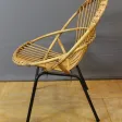 RATTAN TABLE AND CHAIRS