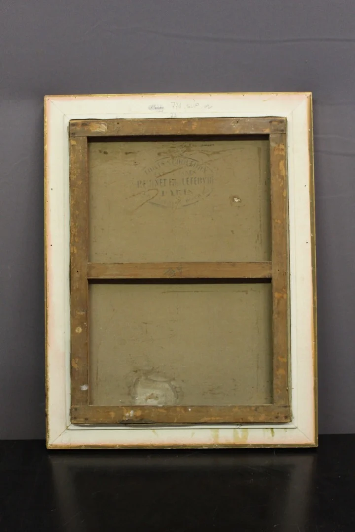 OIL ON CANVAS signed A. MARTIN 1904