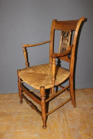 PAIR OF DIRECOIRE PERIOD ARMCHAIRS