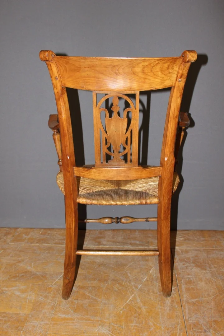 PAIR OF DIRECOIRE PERIOD ARMCHAIRS