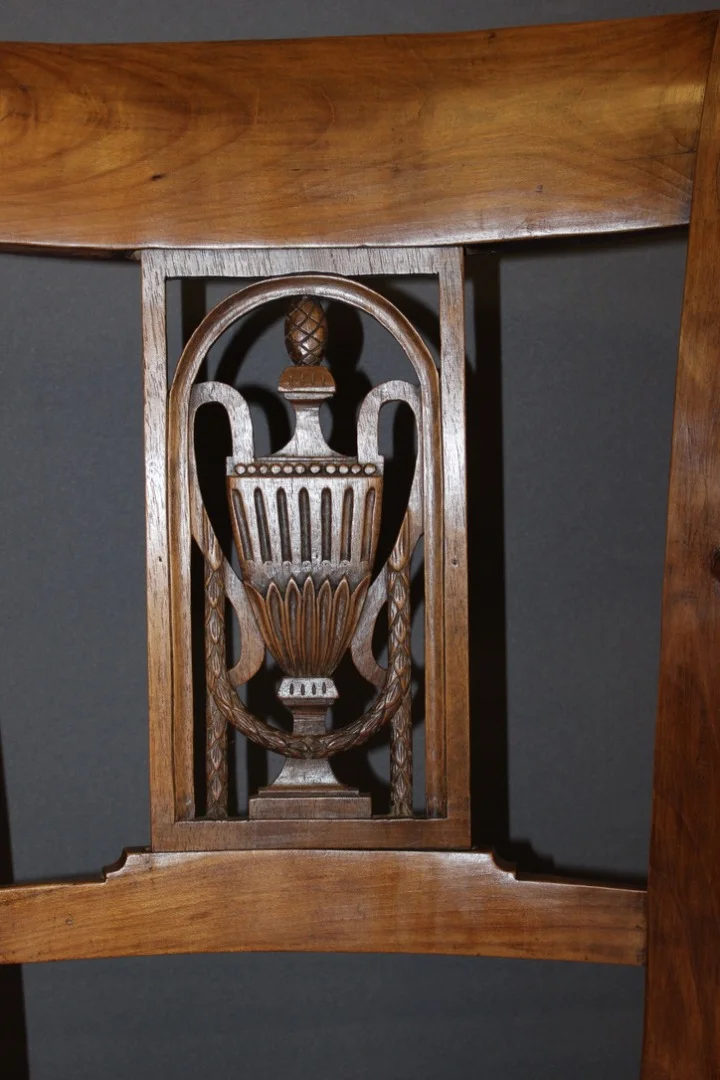 PAIR OF DIRECOIRE PERIOD ARMCHAIRS