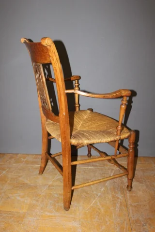 PAIR OF DIRECOIRE PERIOD ARMCHAIRS