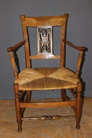 PAIR OF DIRECOIRE PERIOD ARMCHAIRS