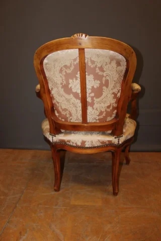 Paar fauteuils in Louis XV-stijl