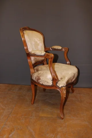 Paar fauteuils in Louis XV-stijl