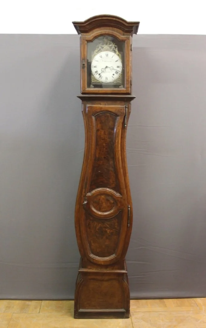 Horloge Bressane XVIII Et Son Mouvement Au Coq