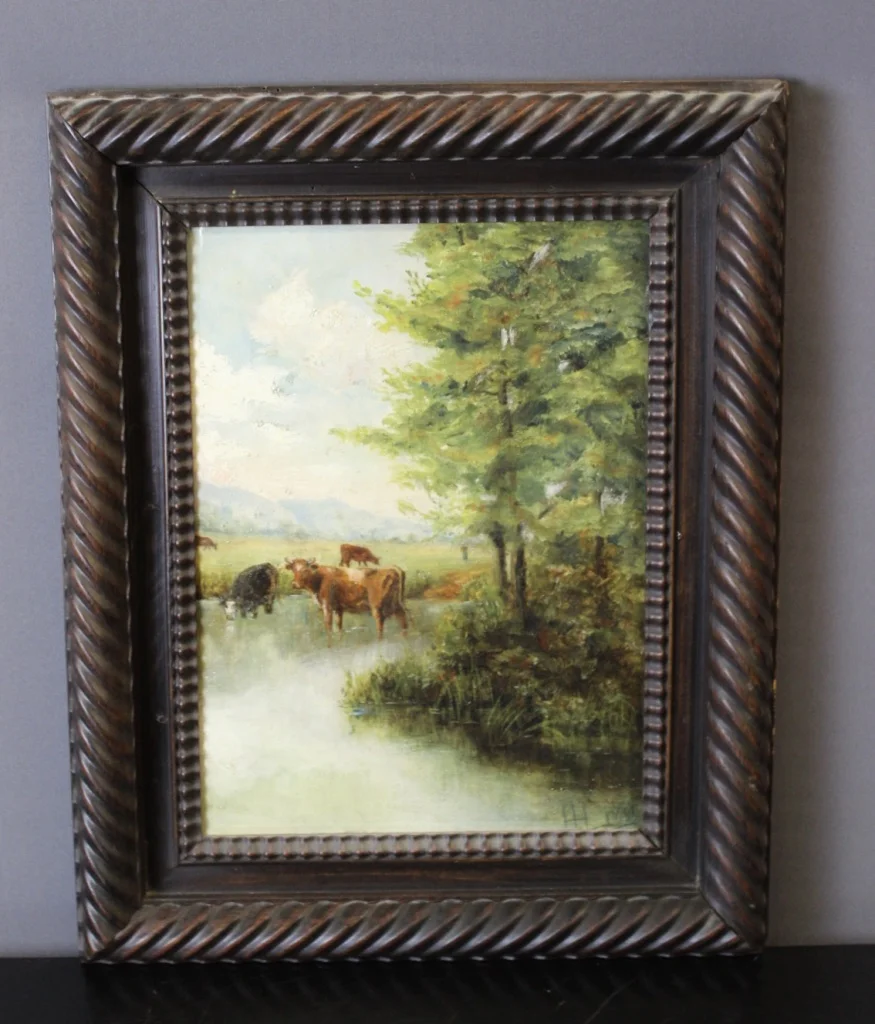 OIL ON CARBOARD