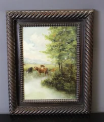 OIL ON CARBOARD