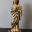 Sculpture De Sainte Catherine d'Alexandrie En Chêne XVIII