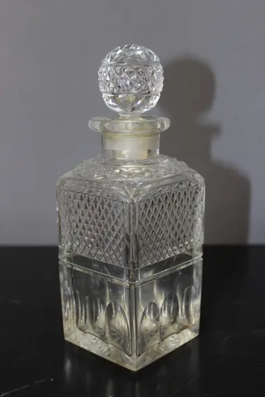 Cave à Liqueur En Loupe d'époque Louis Philippe XIX