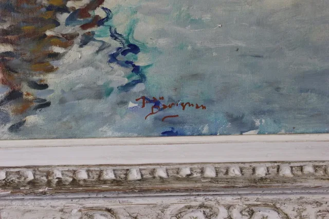OIL ON CANVAS by Jean DARIGNAN