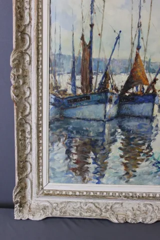 OIL ON CANVAS by Jean DARIGNAN