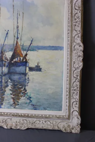 OIL ON CANVAS by Jean DARIGNAN