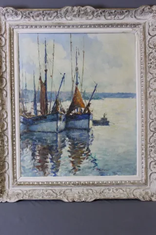 OIL ON CANVAS by Jean DARIGNAN