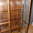 Vitrine en noyer XIX
