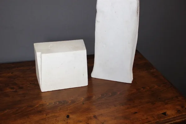 ART DECO PERIOD PLASTER BUST