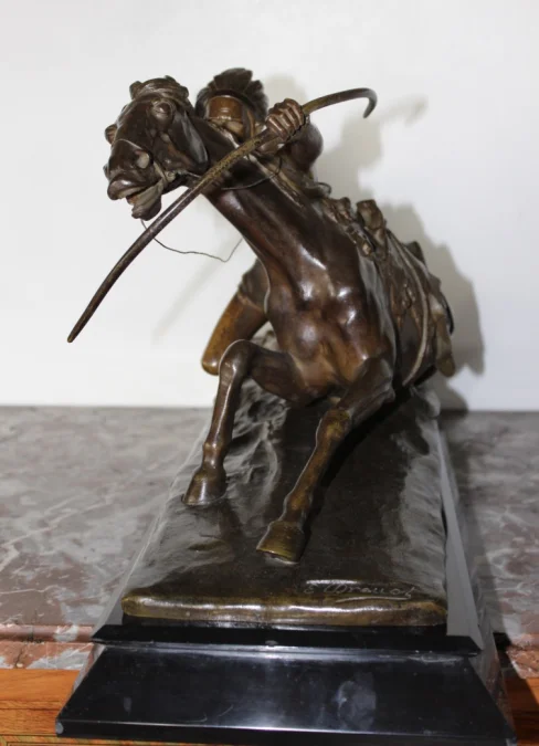 BRONZESKULPTUR von Edouard DROUOT