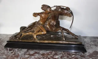 ESCULTURA EN BRONCE de Edouard DROUOT