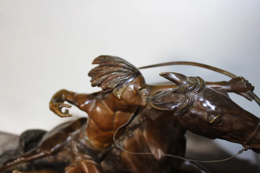 BRONZESKULPTUR von Edouard DROUOT