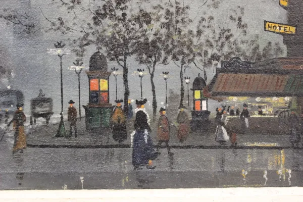ÖL AUF LEINWAND VON PARIS