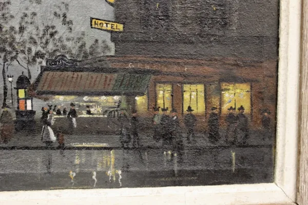 ÖL AUF LEINWAND VON PARIS