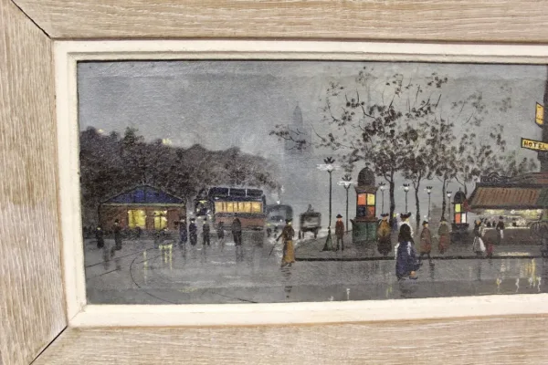 ÖL AUF LEINWAND VON PARIS