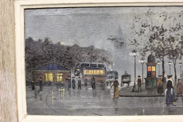 ÖL AUF LEINWAND VON PARIS