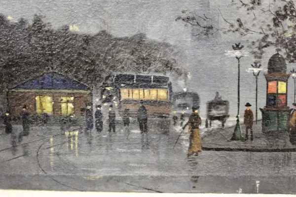 ÖL AUF LEINWAND VON PARIS