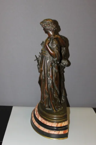 Bronze Orphée Et Eurydice d'Après Hippolyte Moreau Fin XIX