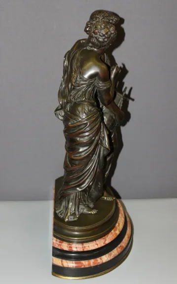 Bronze Orphée Et Eurydice d'Après Hippolyte Moreau Fin XIX