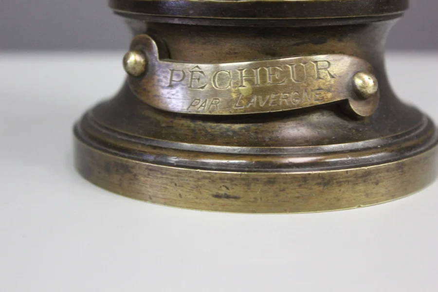 BRONZE STATUETTE signed LAVERGNE