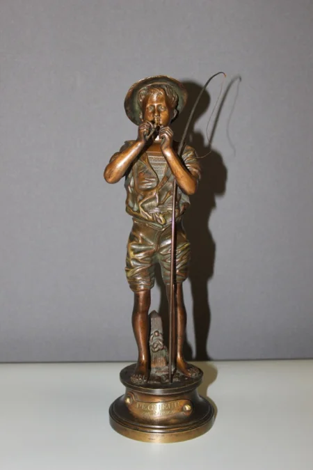 BRONZE STATUETTE signed LAVERGNE