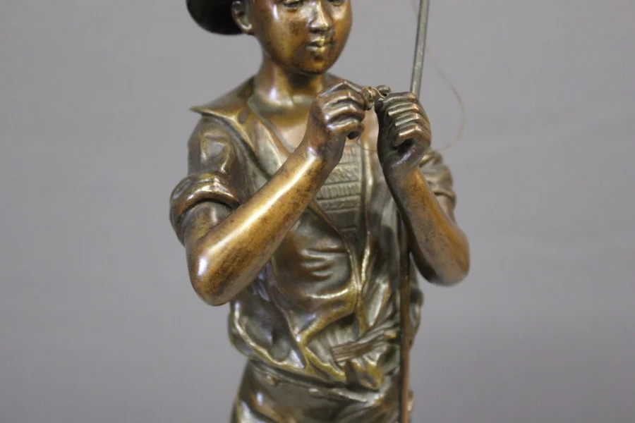 BRONZE STATUETTE signed LAVERGNE