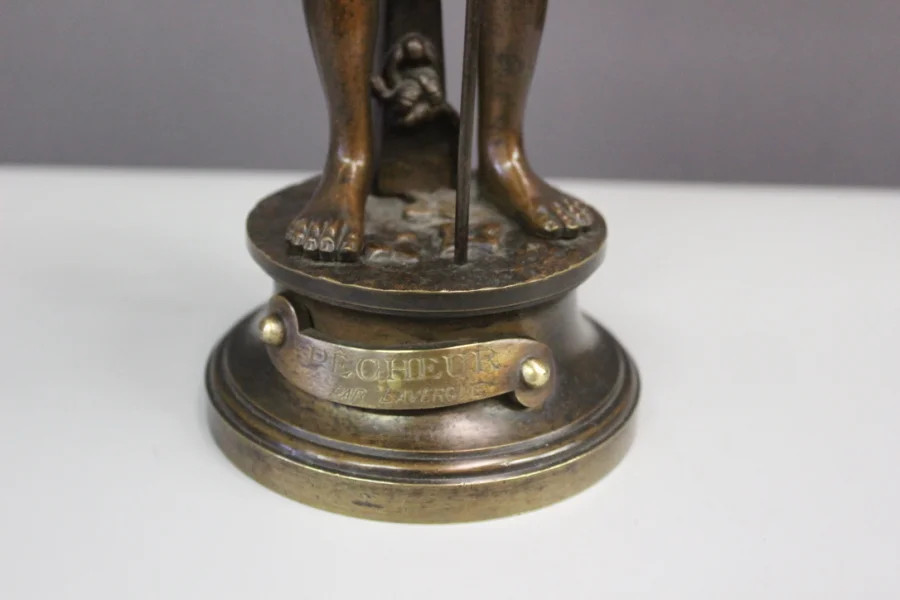 BRONZE STATUETTE signed LAVERGNE
