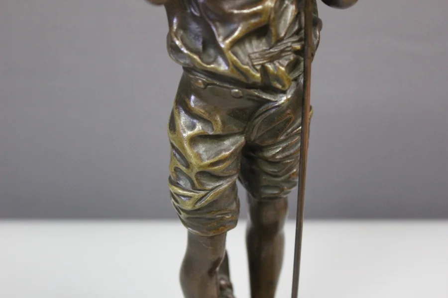 BRONZE STATUETTE signed LAVERGNE