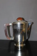 Service à Café Et Thé En Métal Argenté Vers 1930