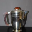 Service à Café Et Thé En Métal Argenté Vers 1930