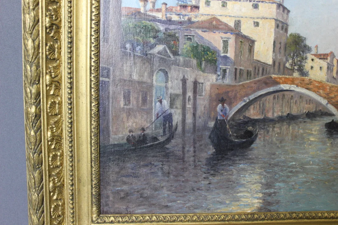 OIL ON CANVAS by JOHANNES SON