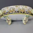 Jardinière En Faïence De Blois Par J. Tortat Fin XIX