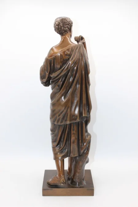 Diane De Gabies , épreuve En Bronze Fondeur Raingo Frères