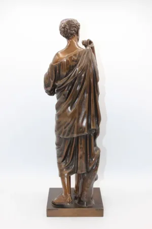Diane De Gabies , épreuve En Bronze Fondeur Raingo Frères