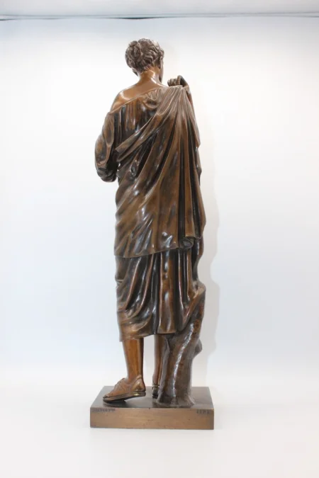 Diane De Gabies , épreuve En Bronze Fondeur Raingo Frères